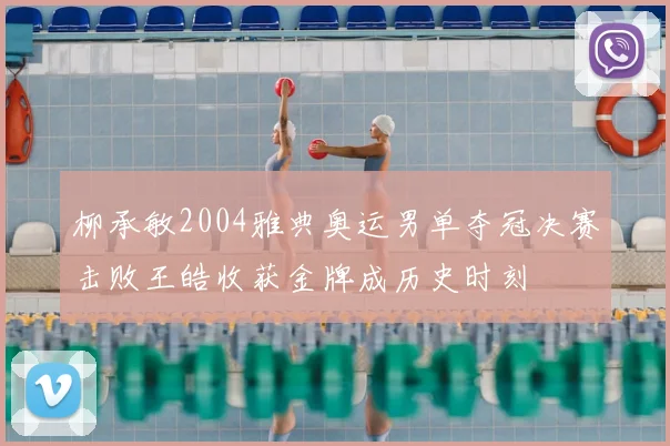 柳承敏2004雅典奥运男单夺冠决赛击败王皓收获金牌成历史时刻